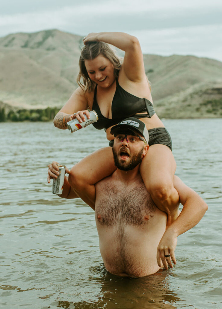 idaho couples session at lucky peak