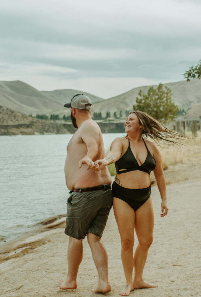 idaho couples session at lucky peak