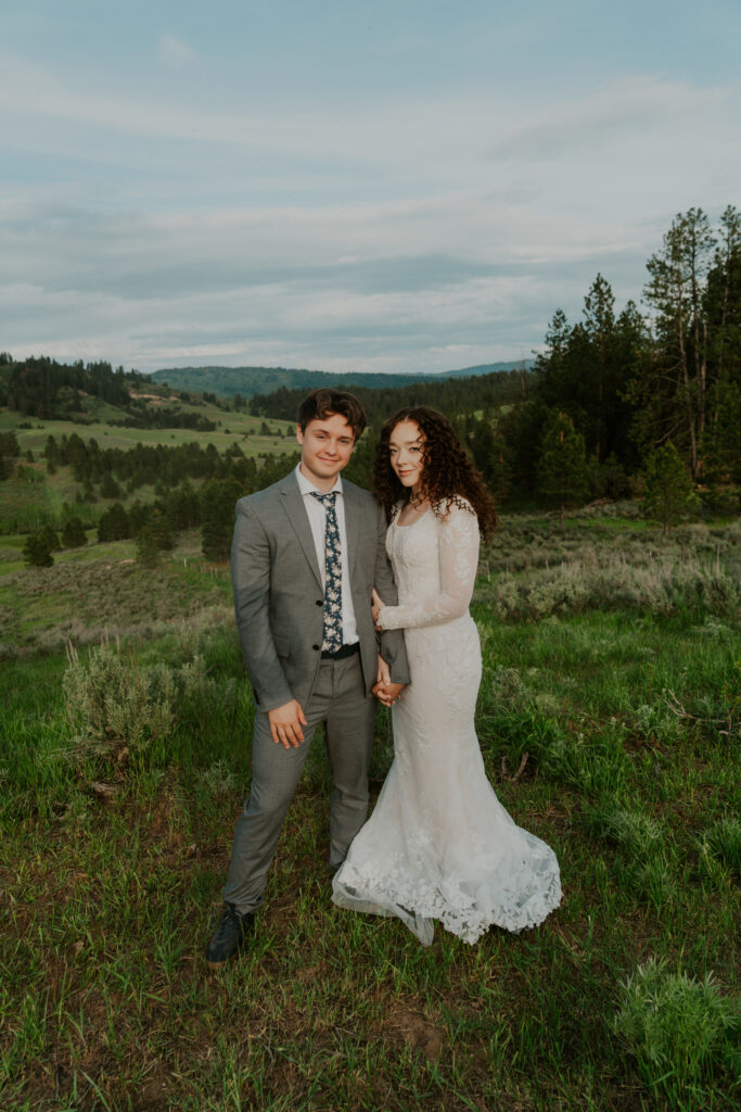 idaho mountain ranch bridals