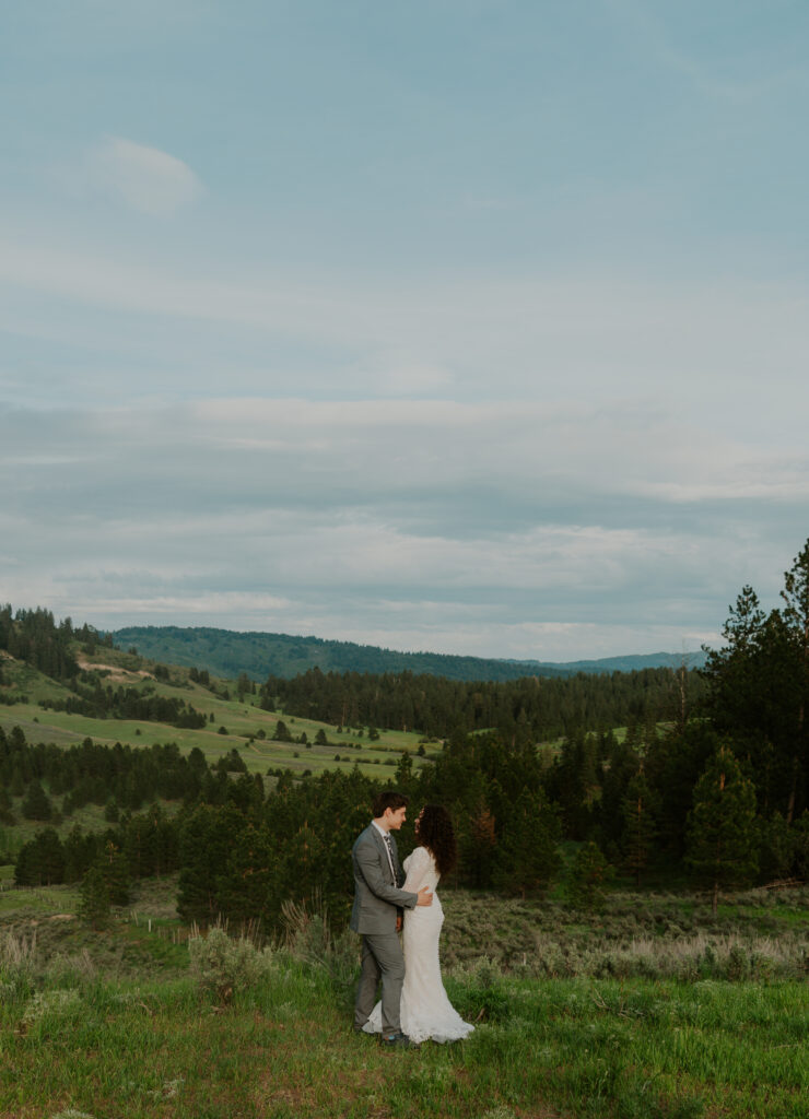 idaho mountain ranch bridals