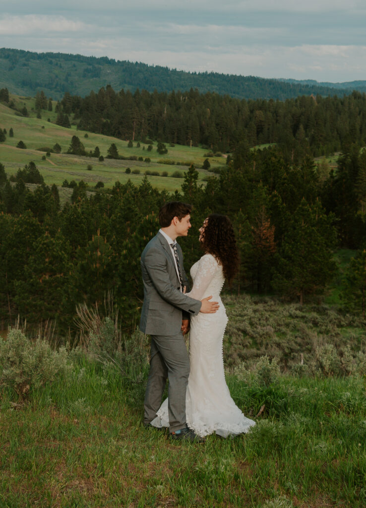 idaho mountain ranch bridals