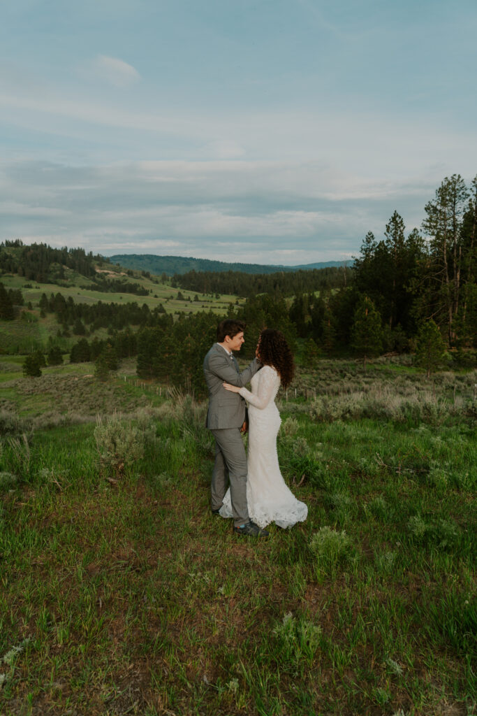 idaho mountain ranch bridals