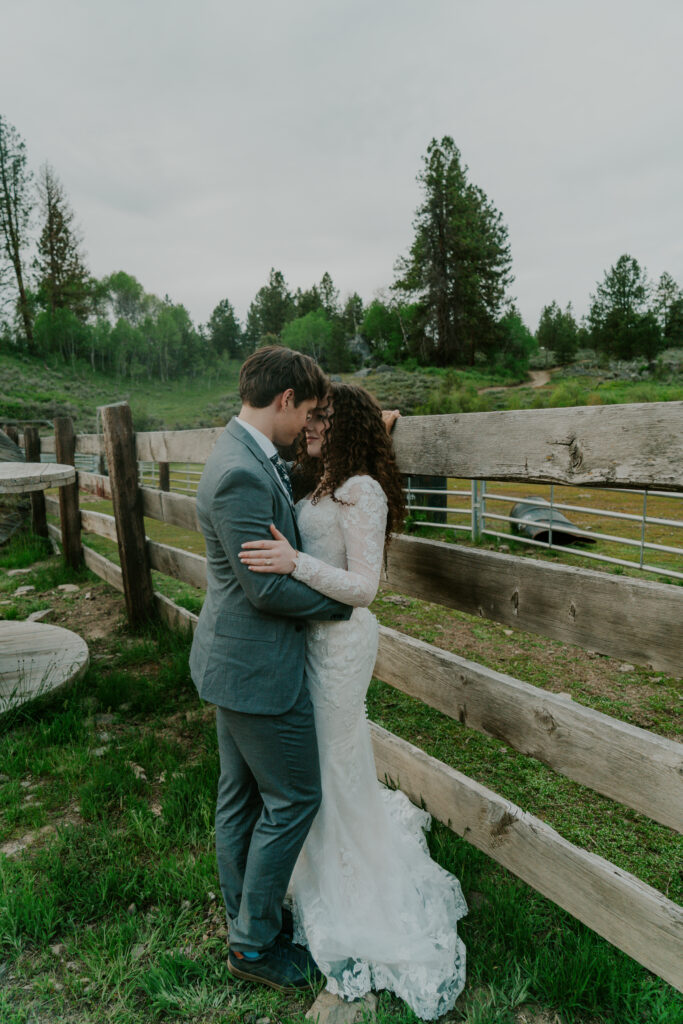 idaho mountain ranch bridals